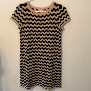 LILLY PULTIZER, chevron, knit dress (size m)